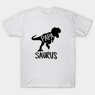 Papa Saurus dinosaur t-shirt T-Shirt